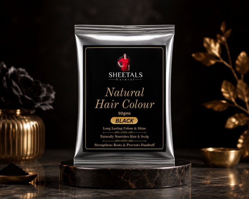 Natural Hair Colour BLACK | 50g